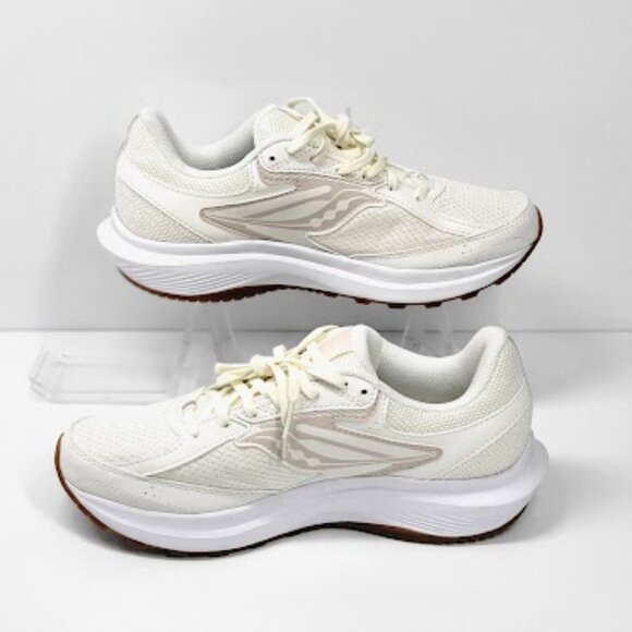 SAUCONY WOMEN'S cohesion 17 perl ivory running shoes Size 8.5  NEW - Picture 5 of 9